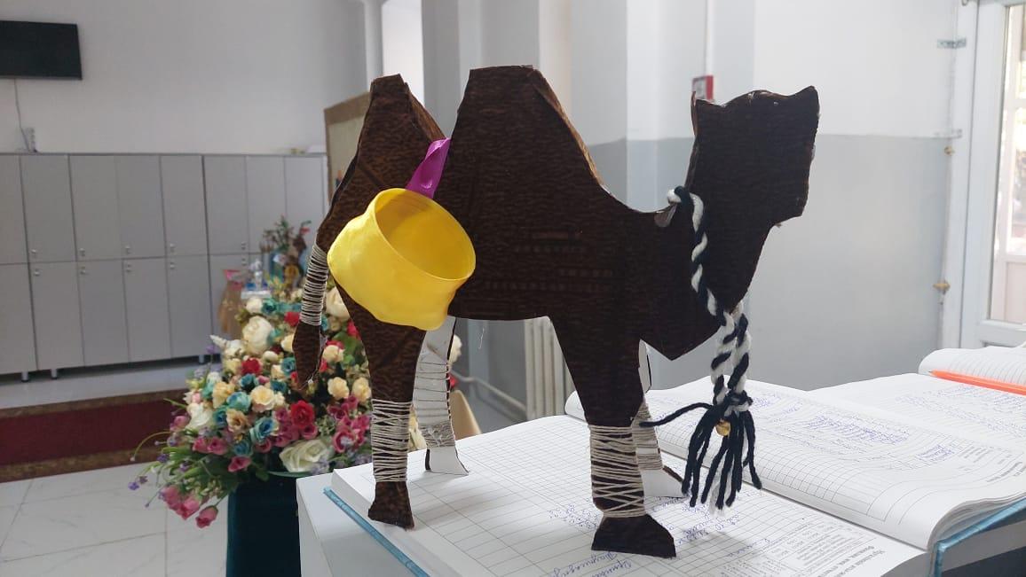 "Кең байтақ Қазақстаным" оқушылар көрмесі\Выставка школьников "необъятный Казахстан"