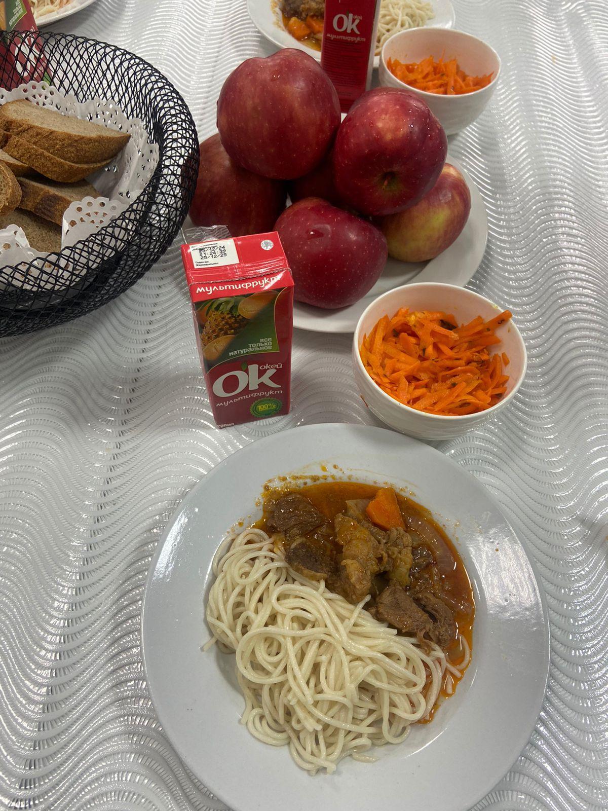 Ас мәзірі 3 апта 1 күн. Меню 3 неделя 1 день.