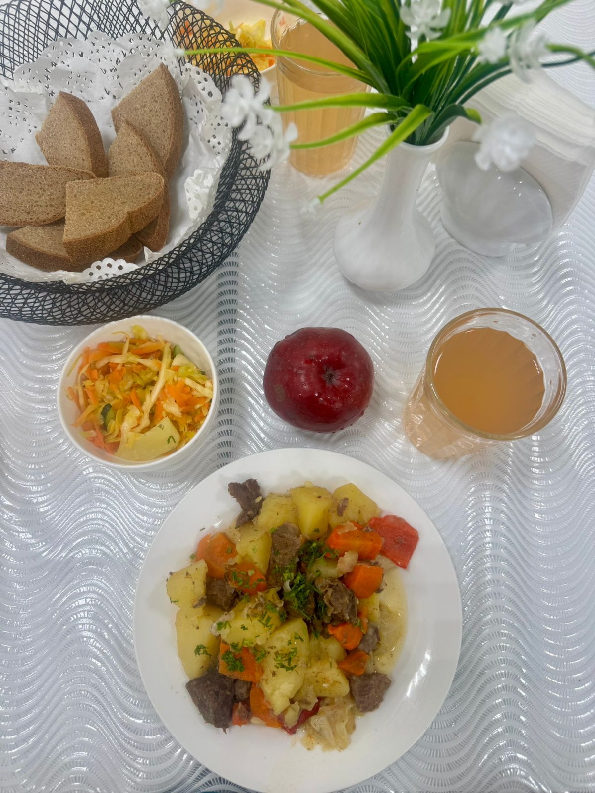 Ас мәзірі 4 апта 5 күн. Меню 4 неделя 5 день.