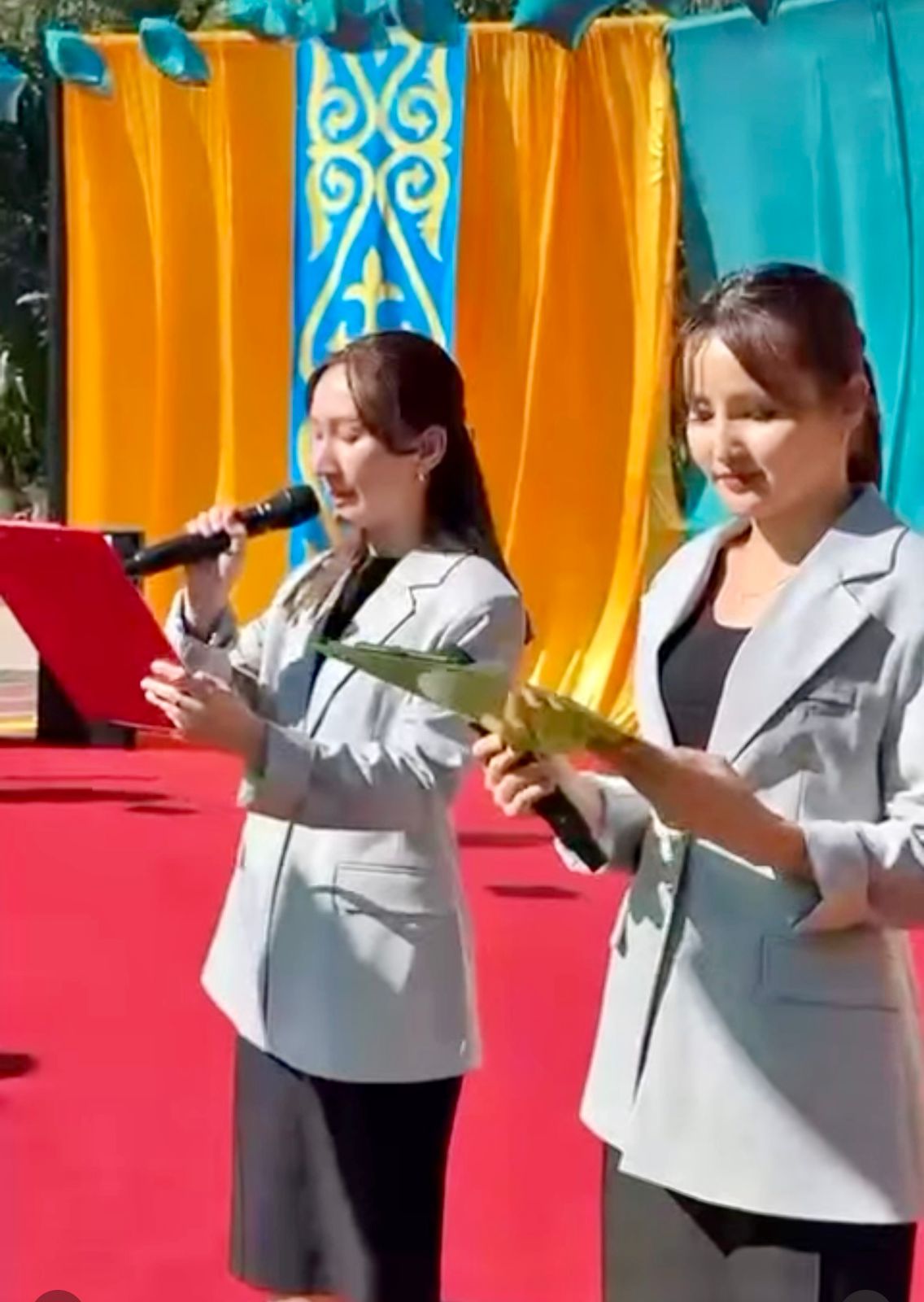 Алматы қаласы Турксіб ауданы №31 жалпы білім беретін мектебінде Алғашқы қоңырауға арналған салтанатты жиын өтті