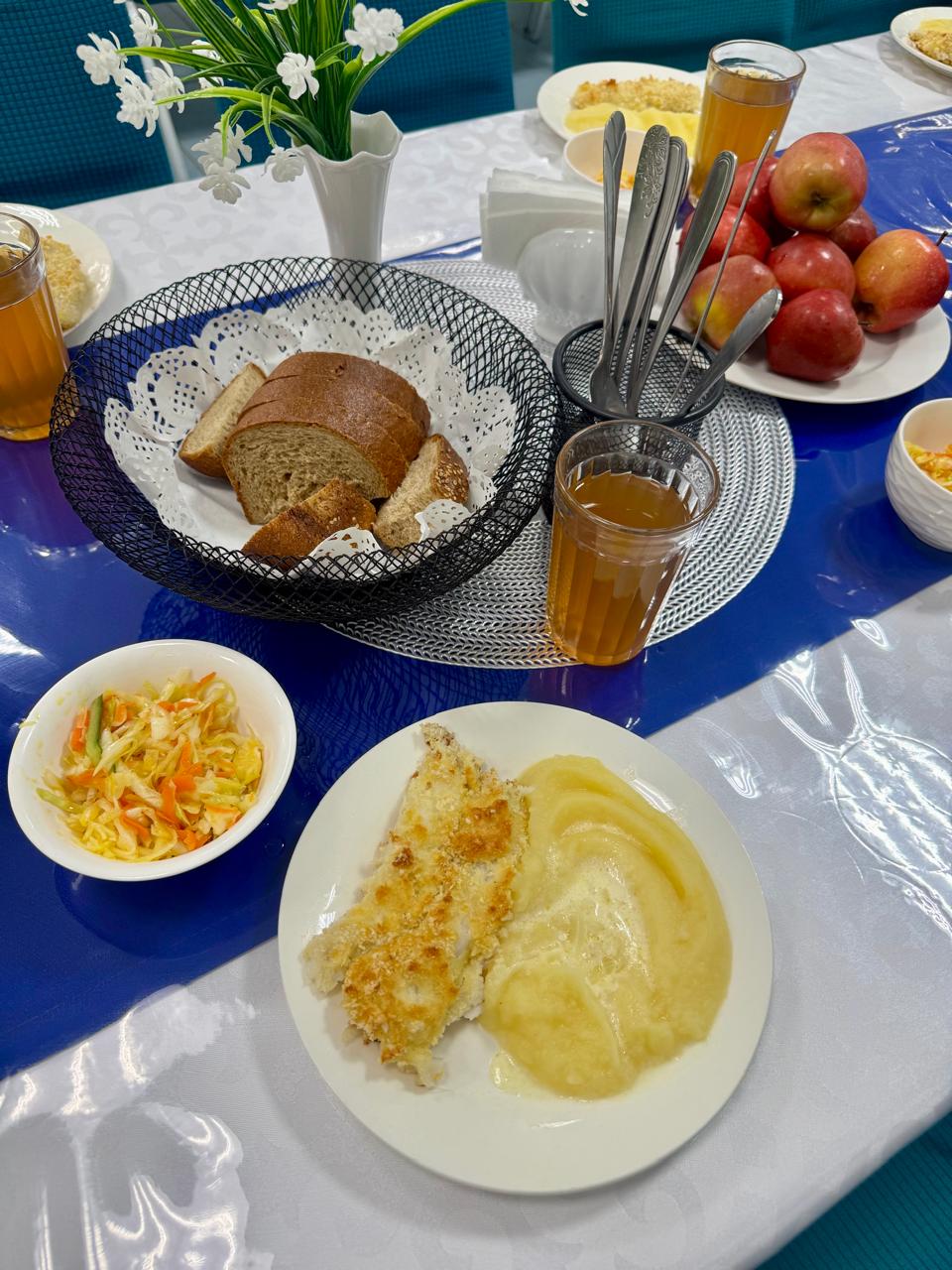 Ас мәзірі 2 апта 4 күн. Меню 2 неделя 4 день.