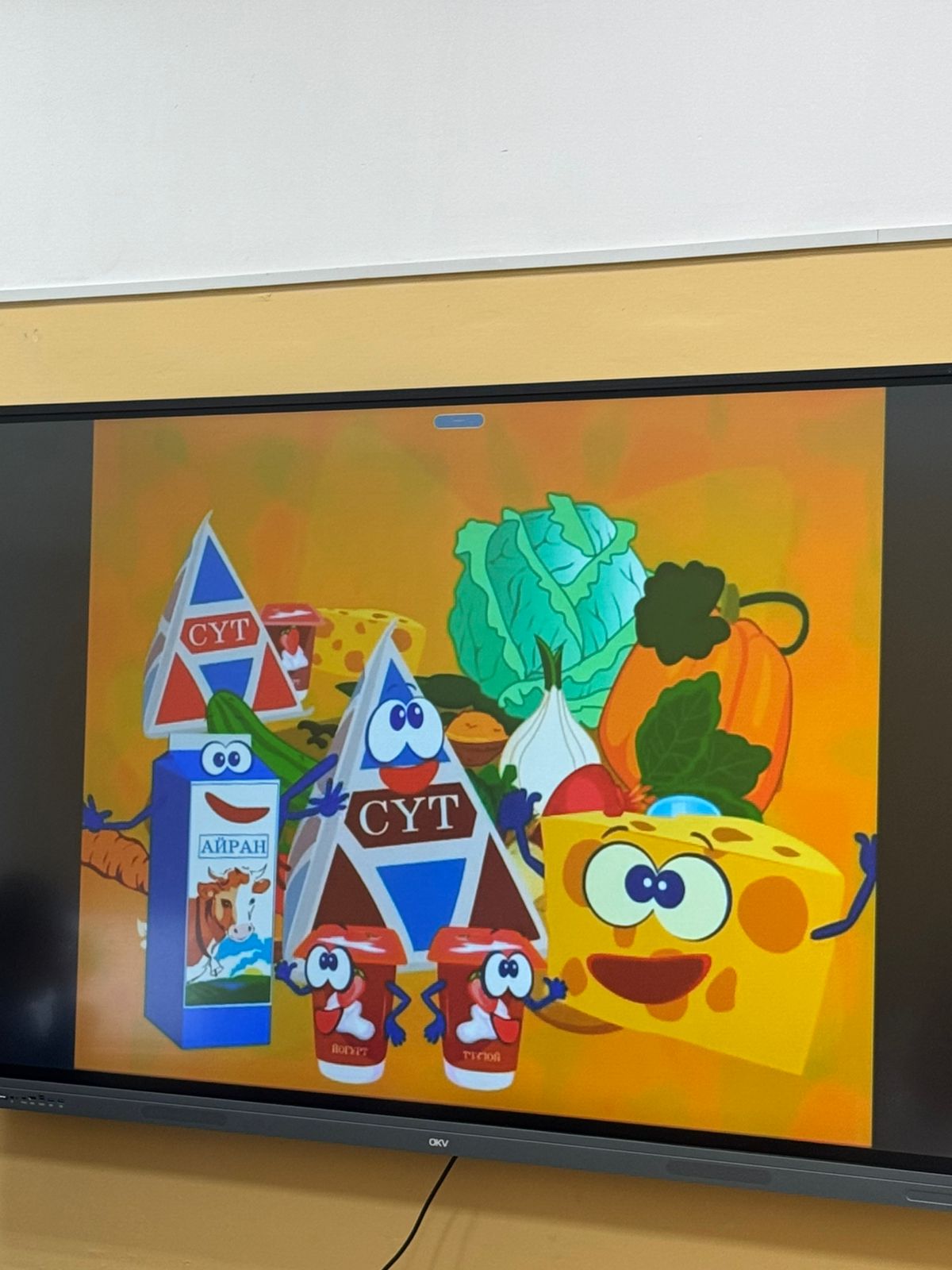 "Ең пайдалы тағамдар" тақырыбындағы сынып сағаты/Классный час на тему: "Самые полезные продукты"