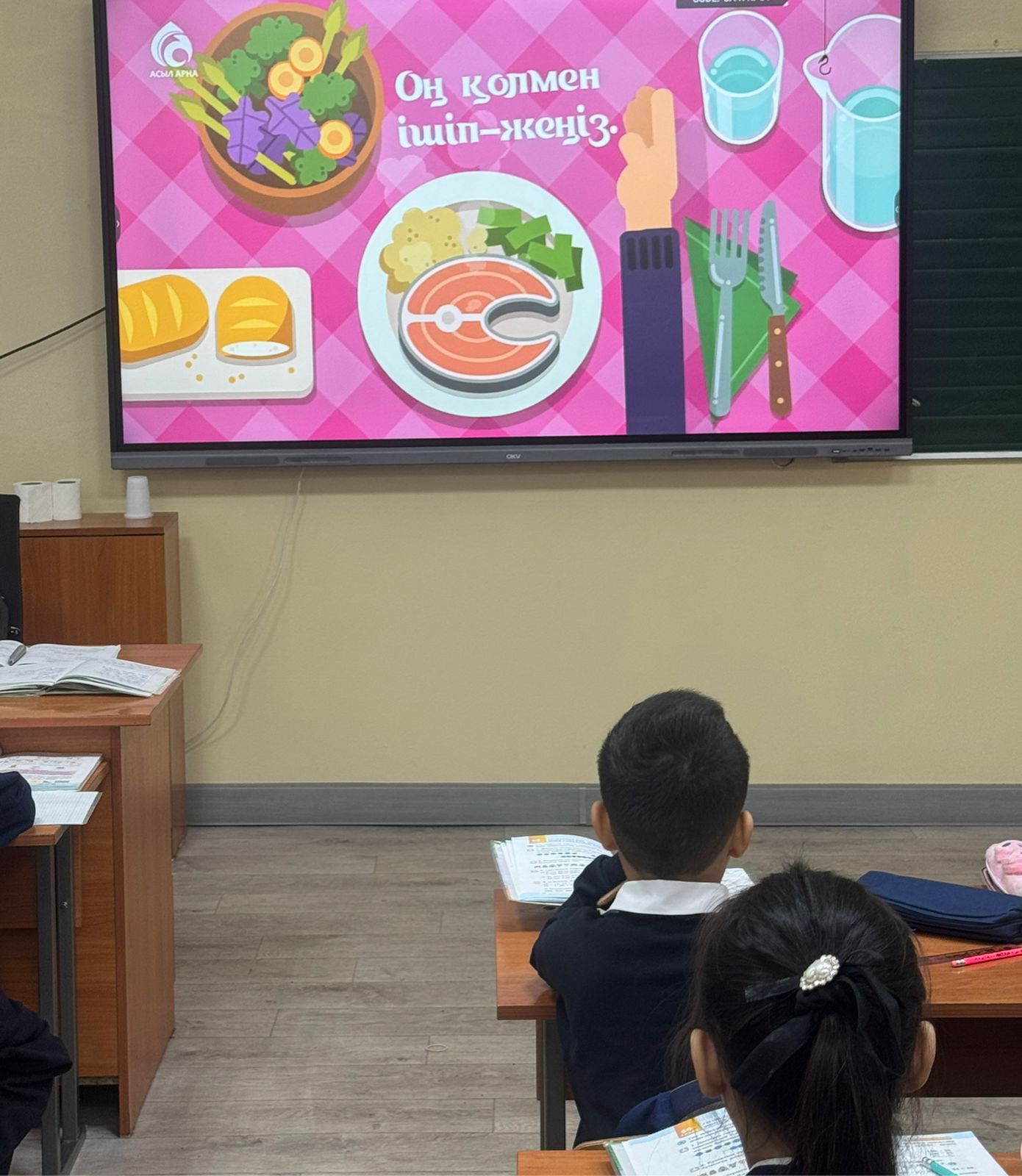 "Тамақтану мәдениеті және әдебі" тақырыбындағы сынып сағаты/Классный час на тему "Культура питания и этикет за столом"