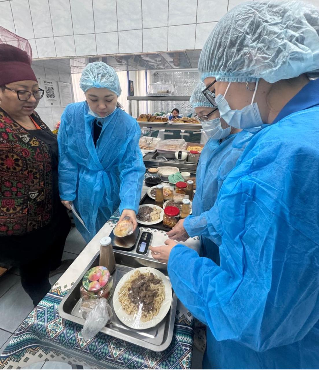 Тамақтану сапасына мониторинг /Мониторинг качества питания